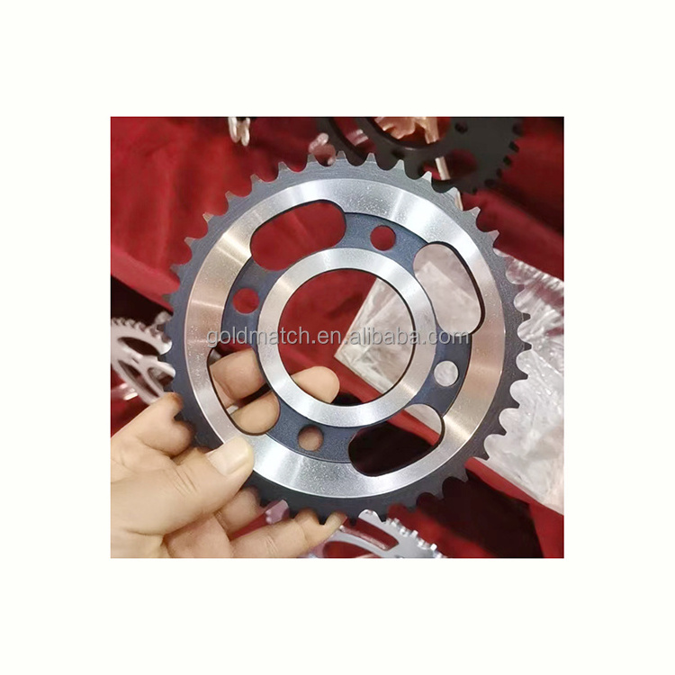 Custom motorcycle  chain sprockets and chains for 428H cg125/150 CD110