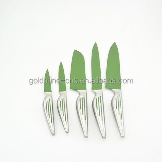 Goldmine Yangjiang Knife set bread knife with magnetic wood block