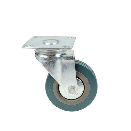 hard rubber caster wheel gravity machine caster wheels 2 inch