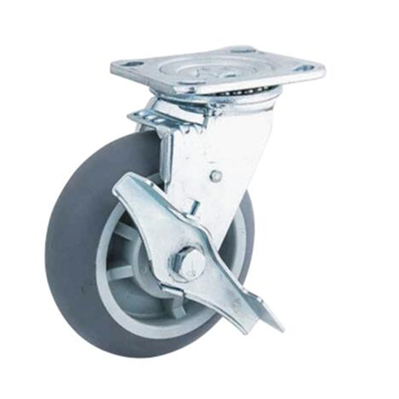 Heavy Duty Casters 500kg Caster Wheels 3 Years Plate Casters Medical 8 Inch Other,tpr CN;GUA W39ZPQ GS