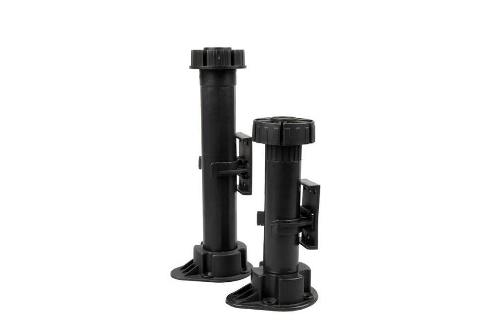 6 inch furniture legs bathroom plastic adjustable legs for cabinets 200mm