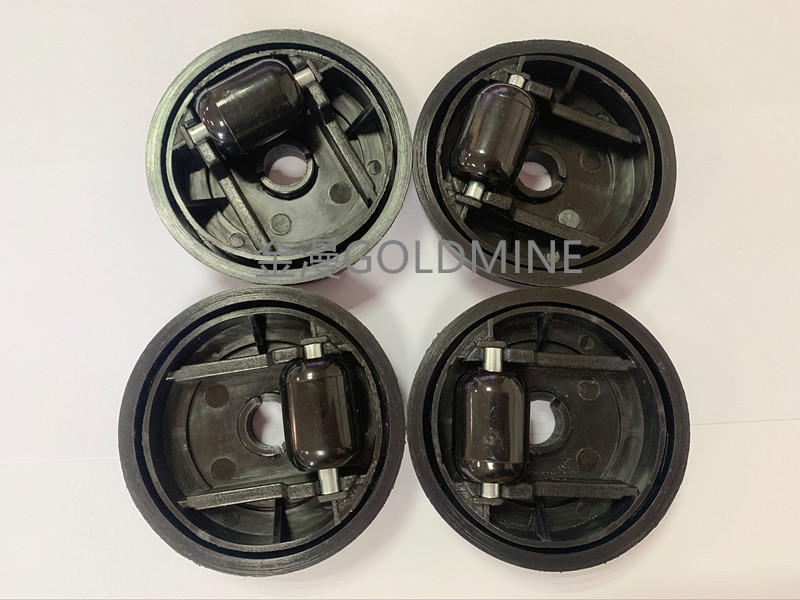 super low floor caster wheels with 19mm mini wheels 26mm width and 65mm caster cover cup hidden caster wheel