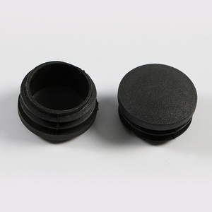 round tube leg insert for 25mm 28mm 30mm 32mm tube plug plastic furniture leg caps