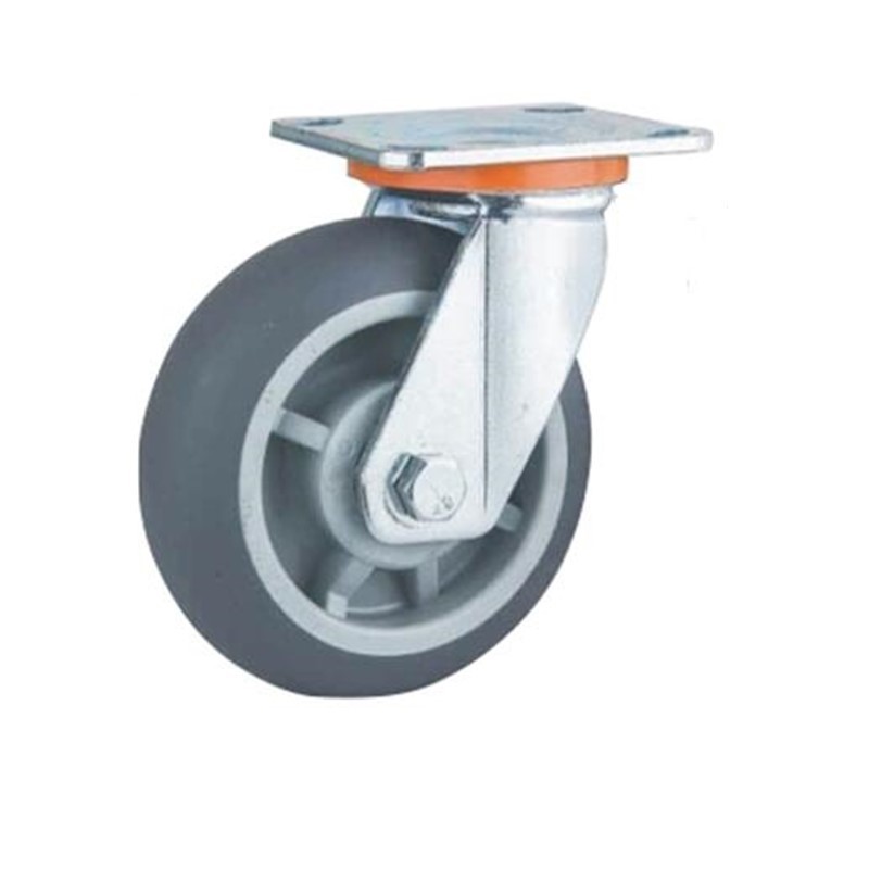 Heavy Duty Casters 500kg Caster Wheels 3 Years Plate Casters Medical 8 Inch Other,tpr CN;GUA W39ZPQ GS