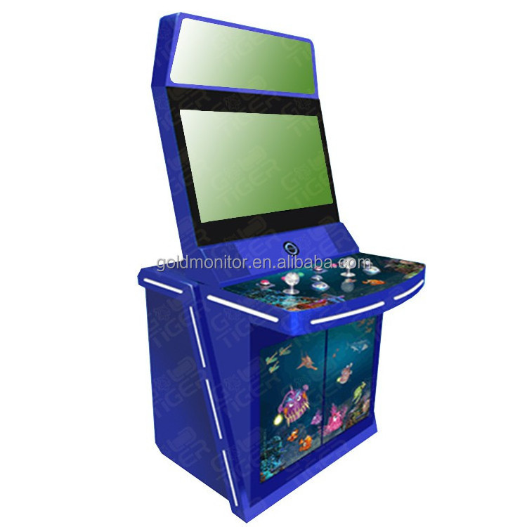 Wholesale Amusement 32 Inch LCD Monitor 2 Players Fish Game Ocean King 3 Plus Thunder Dragon Deluxe