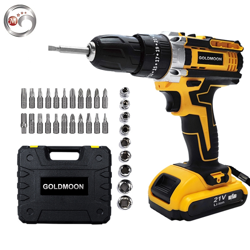 GOLDMOON Wholesale Price Power Tools 220W Electric Drill With Forward and Reverse Rotation