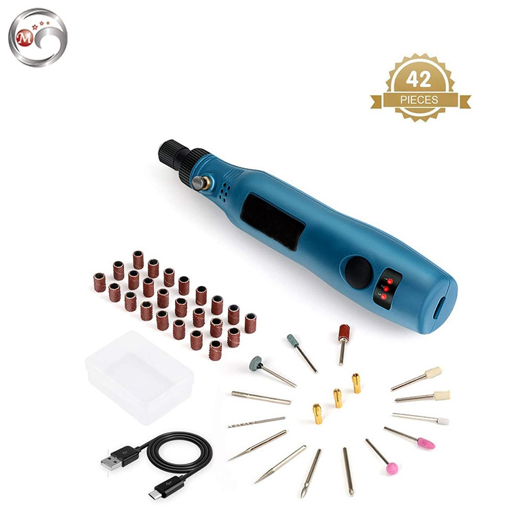 GOLDMOON Customized Rotary Tool Accessories Set Mini Grinder Cutter Diamond Jewelry Wood Cordless Rotary Tool