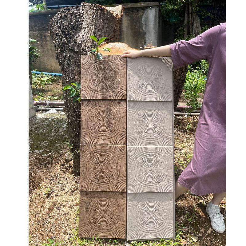 Antique Wood Polyurethane Foam Faux PU stone Wall Panel exterior Artificial Polyurethane PU Stone Panels For Project Decoration