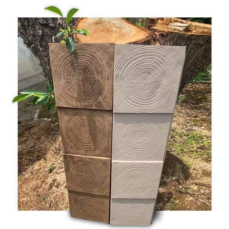 Antique Wood Polyurethane Foam Faux PU stone Wall Panel exterior Artificial Polyurethane PU Stone Panels For Project Decoration