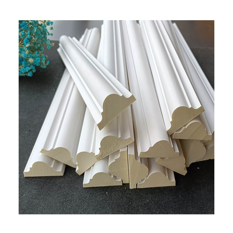 Factory direct sales Polyurethane wall moulding PU Plain Easy installation PU Lightweight polyurethane decorative Molding