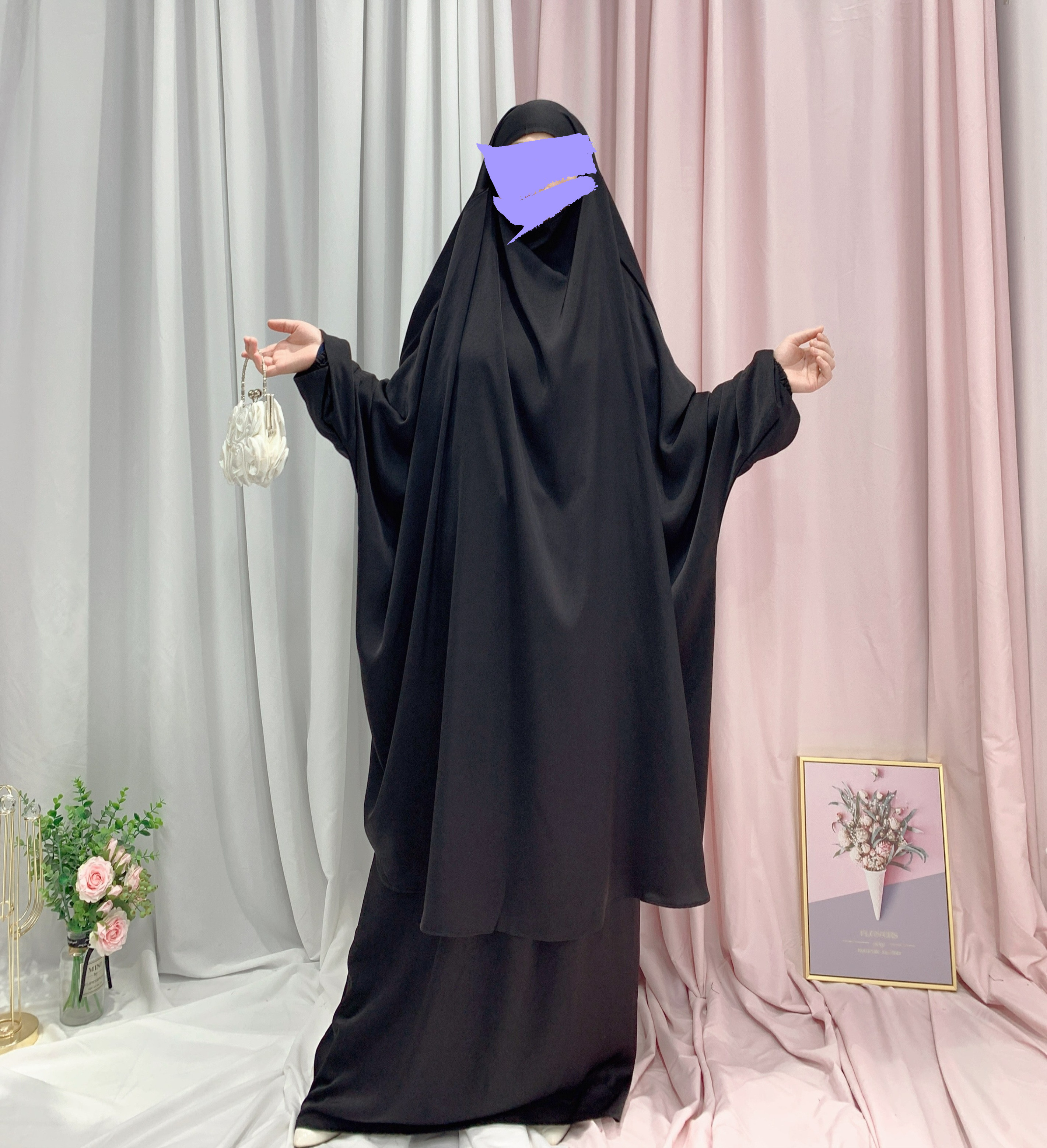 Islamic children kids jilbab abaya burka muslim kids abaya wholesale burqa abaya for kids dubai