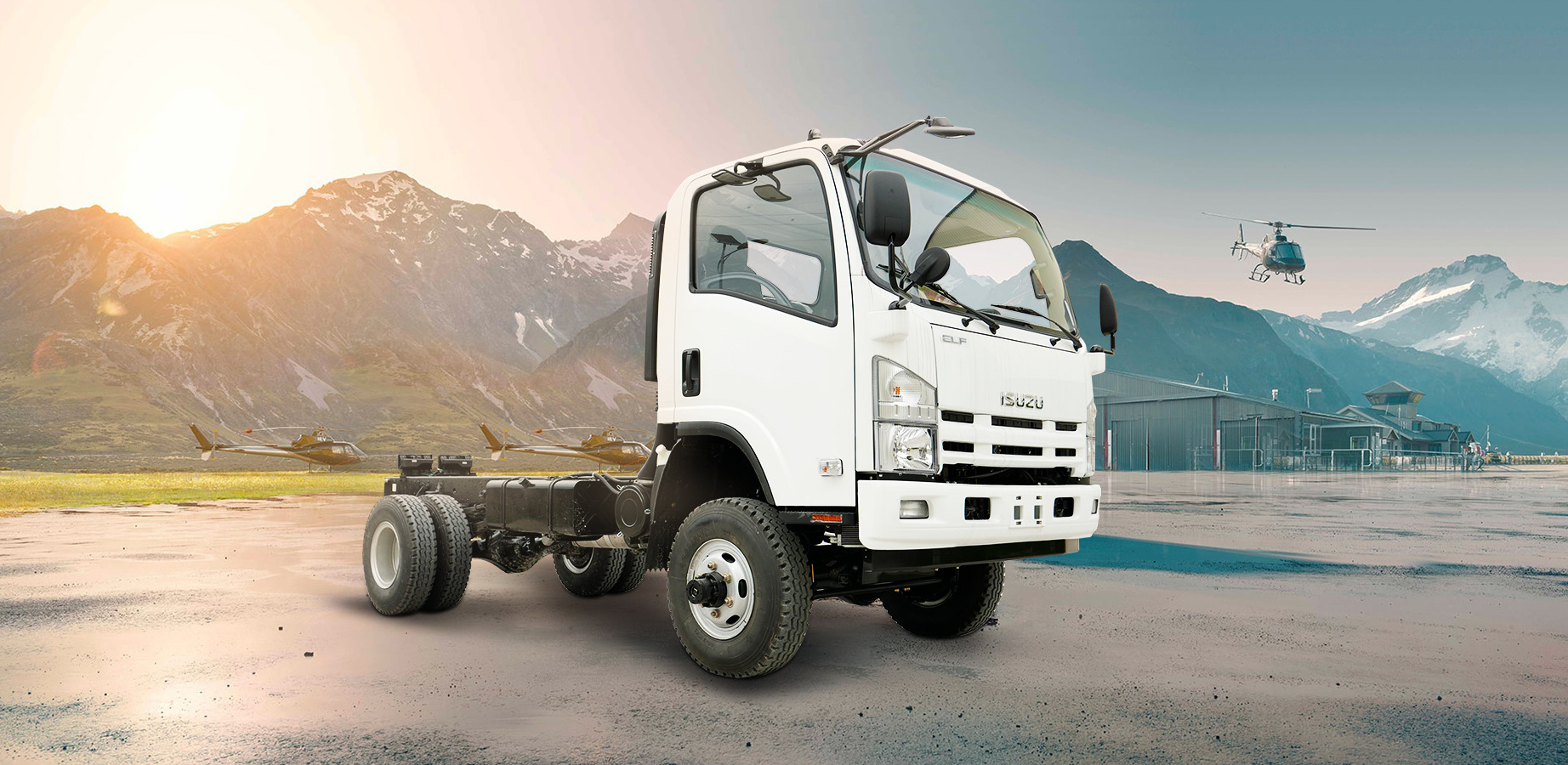 China ISUZU  NPR 700p truck  chassis with 4175mm wheelbase