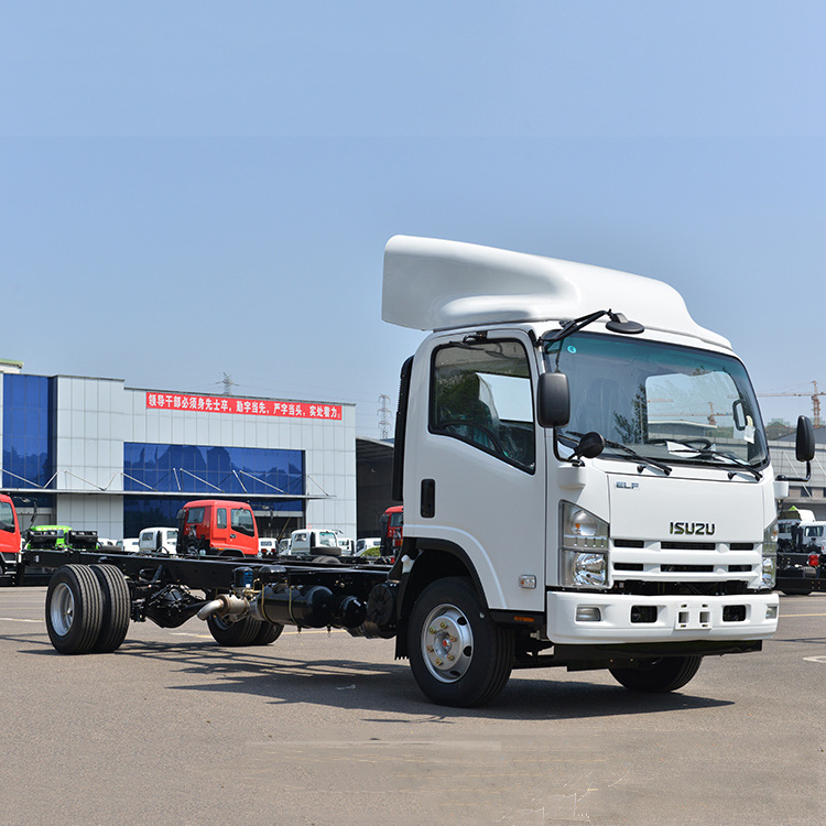 Factory price ISUZU NPR trucks chassis euro 4 engine 4HK1-TCG40 single cabin Medium-duty truck for sale