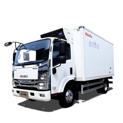 Diesel engine 3 ton refrigerated truck freezer van trucks refrigerator with cooling cargo box for frozen food fish meat