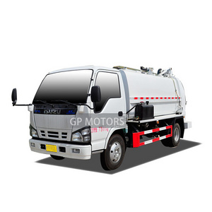 component wash cleaning small tipper container compactor mini telescopic cylinder garbage truck