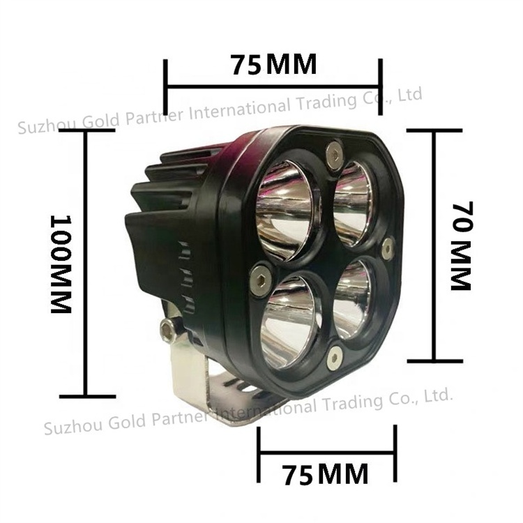 3 Inch 40W Led Work Light  pods 12V 24V spot combo beam For Car Fog Lamp 4x4 Off road Motorcycle Tractors Driving Lights