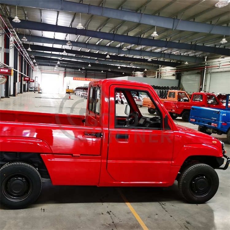 Low speed China Hot Sale High Quality Cheap Price 4 Wheel Electric Car Pickup Truck