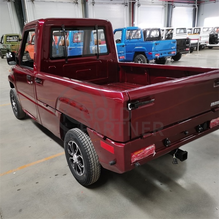 Low speed factory price mini truck CE approved electric cargo van pickup