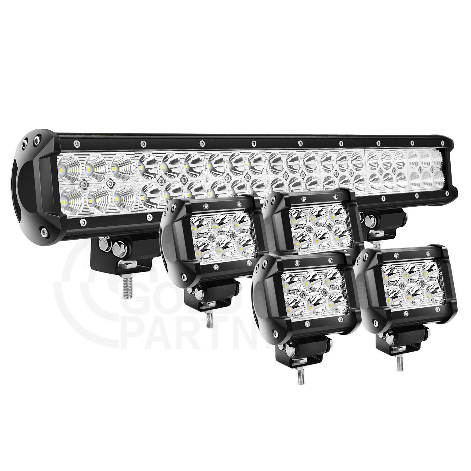 Dahua 12w RGB light led working light sequential led pod cube halo DC12V FOR 4x4 offroad trucks