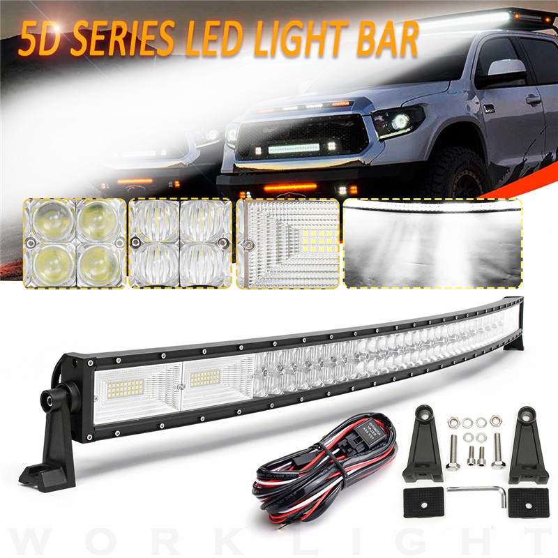 126w led light bar Spot Flood Beam Offroad Car Lamp 4x4 led light bar barre led voiture barra de luz barra de luz led