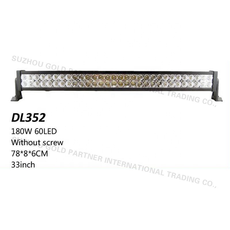 120w double row 22 inch car led visor ramp light bars offroad light bar for truck