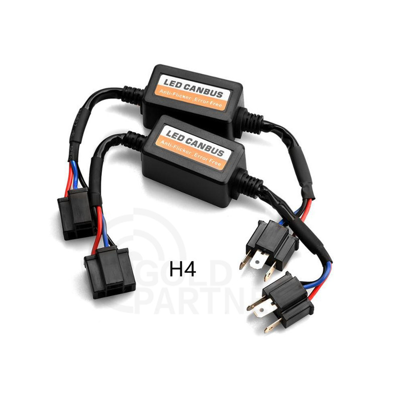 H1 H3 H4 H7 H8 H9 H11 9005/9006/9012  Anti Flicker Headlight Led Canbus Decoder Canceller Error Free Resistor