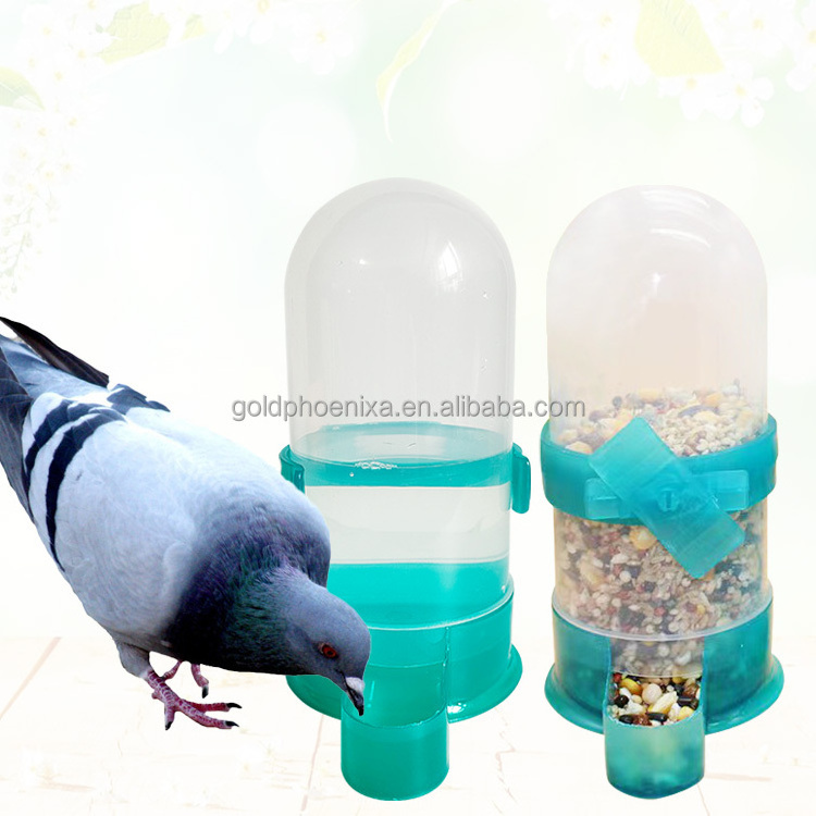 YYC PH220 Bird Cage Accessories Hanging Parakeet Food Dispenser Automatic Pigeon Feeder and drinker