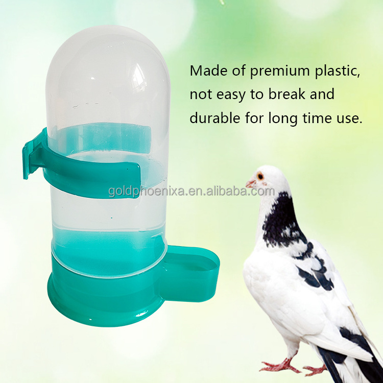 YYC PH220 Bird Cage Accessories Hanging Parakeet Food Dispenser Automatic Pigeon Feeder and drinker