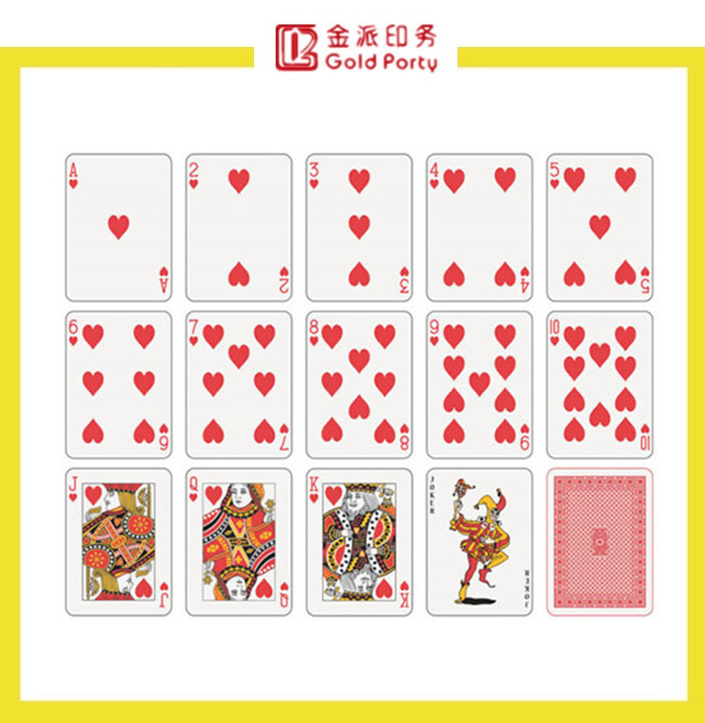 Cheap entertainment game playing card Chinese Factory wholesale good quality poker card with customized printing