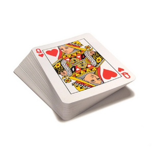 Cheap entertainment game playing card Chinese Factory wholesale good quality poker card with customized printing