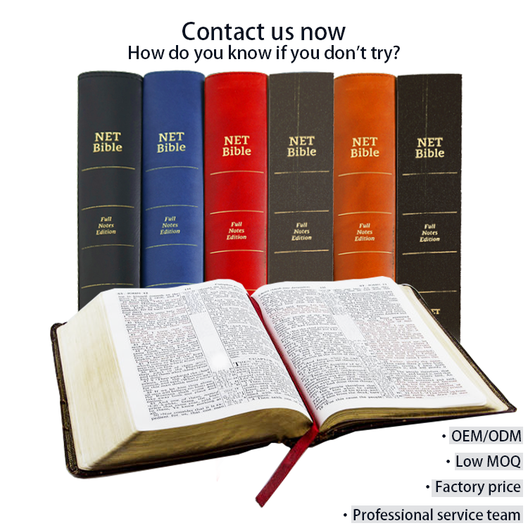 Wholesale custom hardcover mini english/swahili king james version paper kjv holy bible book printing for sale