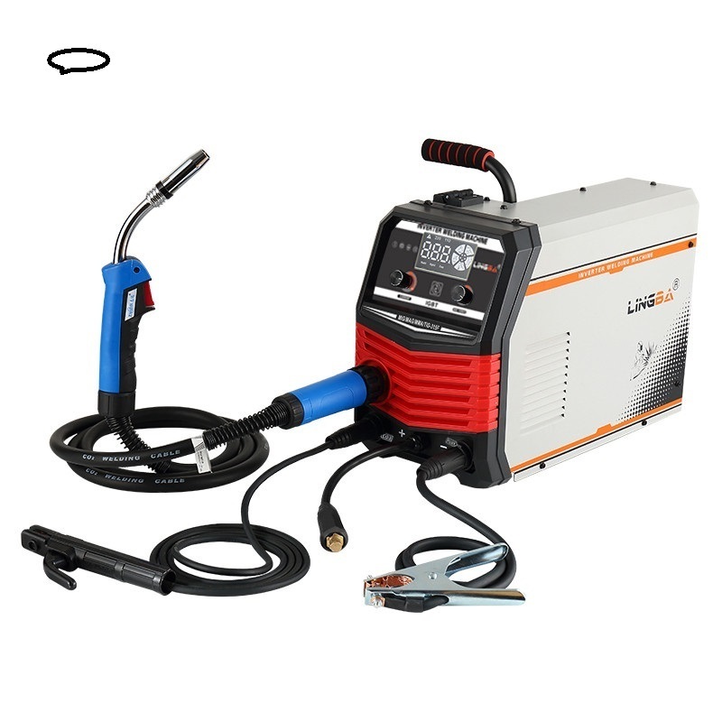 LINGBA multi-function Co2 15KG MIG MAG MMA TIG 5 IN 1 315F MIG WELDER WELDING