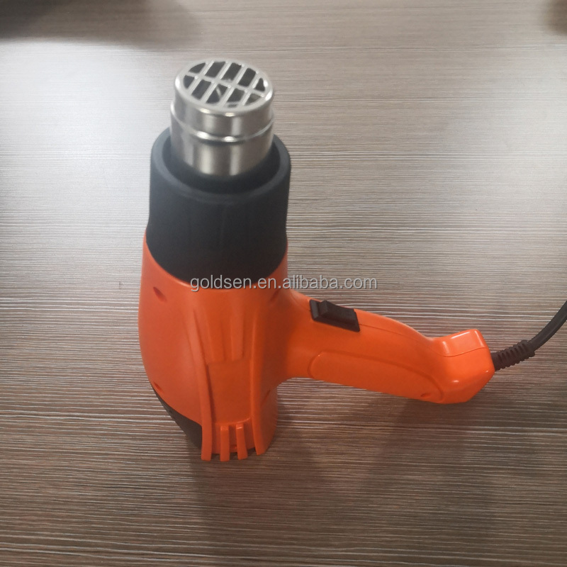 Hot air blower hand digital soldering gas electric cordless mini heat gun shrink wrap sealing 12v for mobile repair 2000w