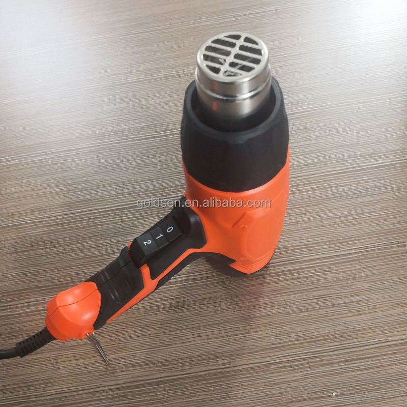 TOLHIT Heating Tool Seal Shrinking Electric Power Hot Air Plastic Welding Heat Gun 2200w Industrial Temperature Adjustable