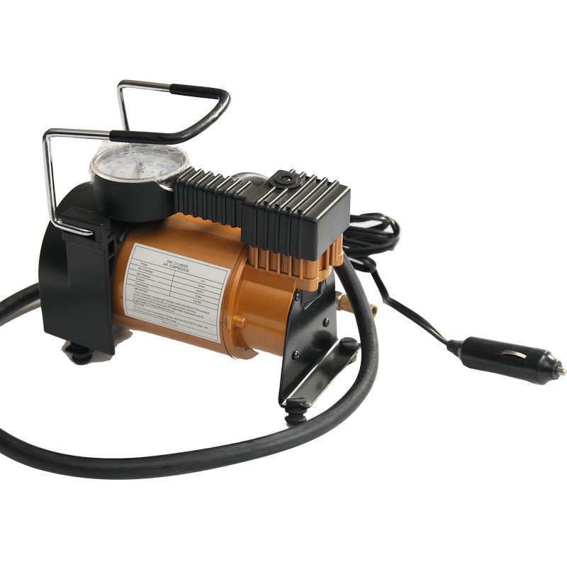 TOLHIT Copper Motor Portable 12v Car Tire Inflator Inflation Tools Mini Air Pump Cheap Price Truck Tyre Air Compressor