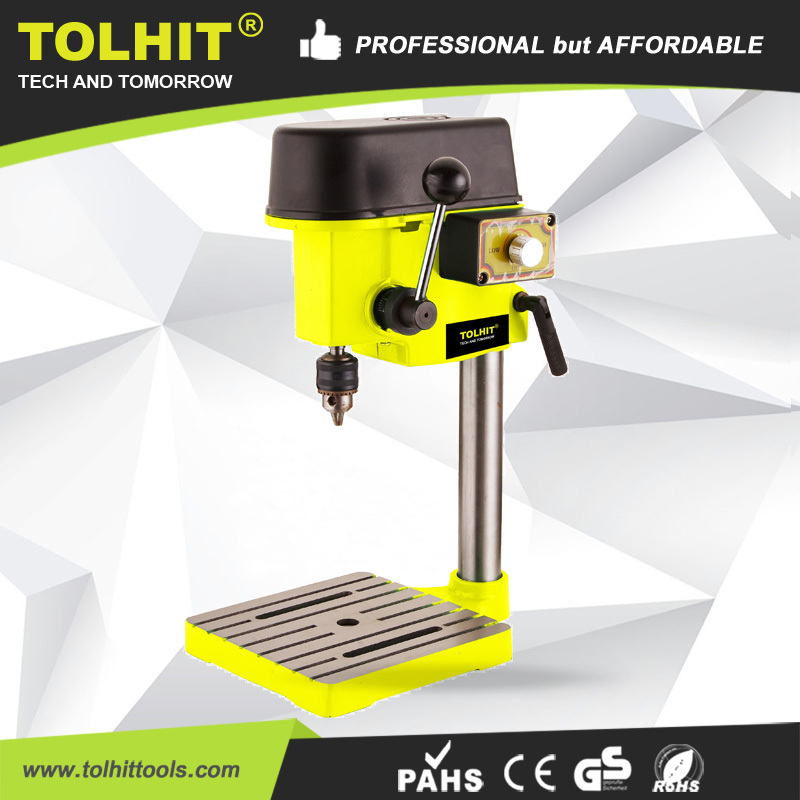 TOLHIT 220v 110v 6mm 100w Speed Variable DIY Hobby Craft Rotary Power Tools Industrial Portable Electric Mini Bench Drill Press