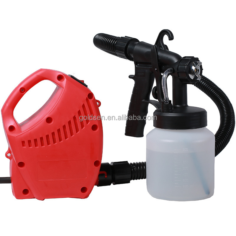 TOLHIT 127v 230v 650w Power Cheap DIY Home Wall Fence Car HVLP Painting Gun Portable Electric Airless Paint Spraying Sprayer