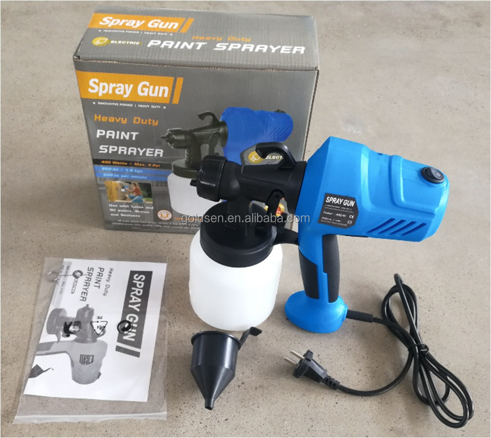 TOLHIT 110v 230v 500w Power Portable Home Wall Painting Machine HVLP Airless Paint Sprayer Professional Electric Paint Spray Gun