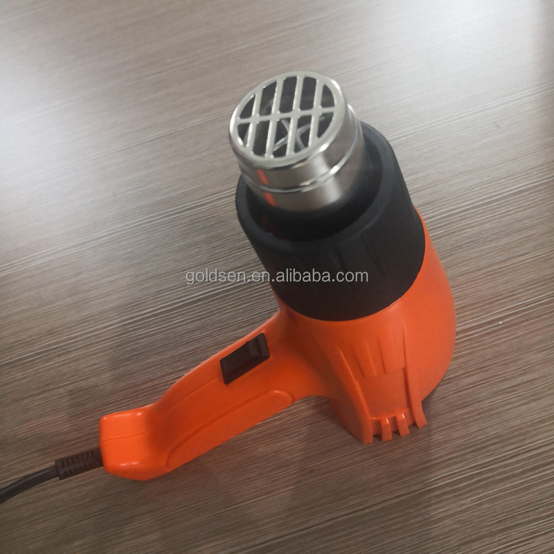 Hot air blower hand digital soldering gas electric cordless mini heat gun shrink wrap sealing 12v for mobile repair 2000w