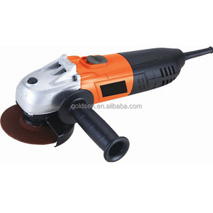 TOLHIT Portable Hand Metal Grinding Machine Cheap Price Cordless Small Electric Power 600w Angle Grinder 115mm 4.5In