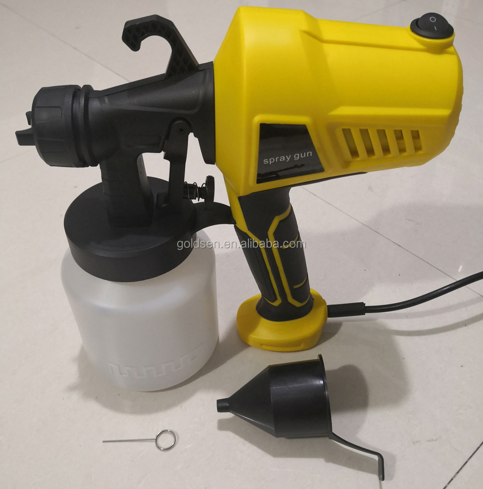 TOLHIT 400w Home Wall Auto Car HVLP Airless Sprayer Painting Tool Spray Gun Small Electric Power Cabinet Paint Spraying Machine