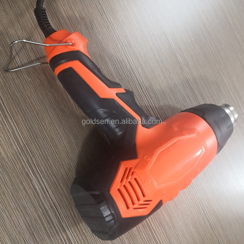 TOLHIT Heating Tool Seal Shrinking Electric Power Hot Air Plastic Welding Heat Gun 2200w Industrial Temperature Adjustable