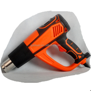 Cordless Plastic Shrinking Heat Tools Electric Power Industrial Hot Air Gun 2500w Temperature Adjustable Digital Display