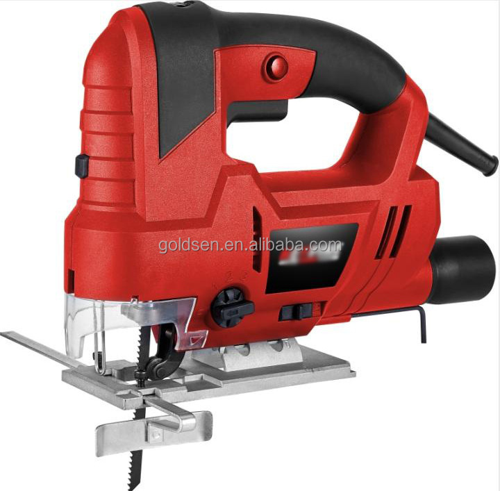 TOLHIT 800w 100mm Woodworking Power Tools Aluminum Base Portable Jig Saw Fast Chuck Cordless Electric Jig Saw Machine With Laser