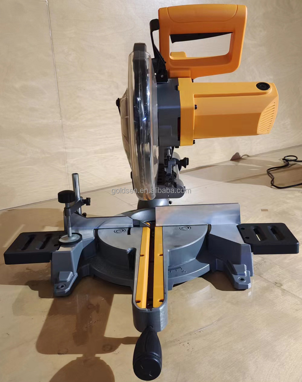 TOLHIT 110v 230v 255mm 10inch 1800w 15A Industrial Wood/Aluminum High Accuracy Cutting Compound Electric Sliding Miter Saw