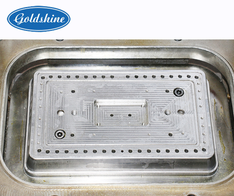 2 seperations aluminum foil container mould