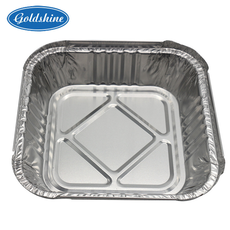 540ml foil containers food grade 8011 aluminum foil pans lunch box oblong pans aluminum foil trays