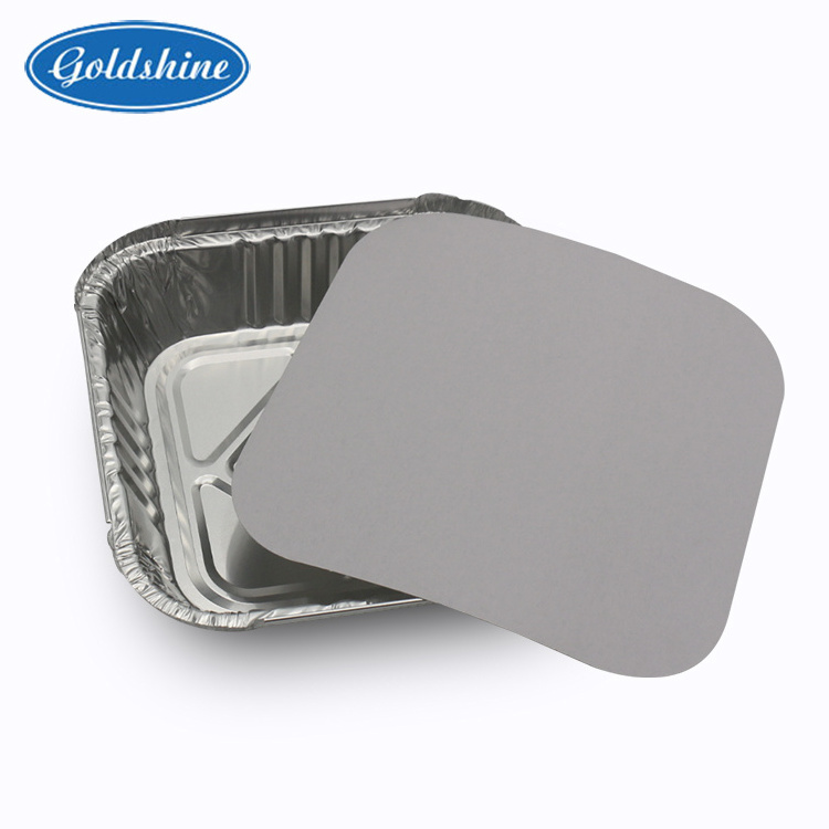 540ml foil containers food grade 8011 aluminum foil pans lunch box oblong pans aluminum foil trays