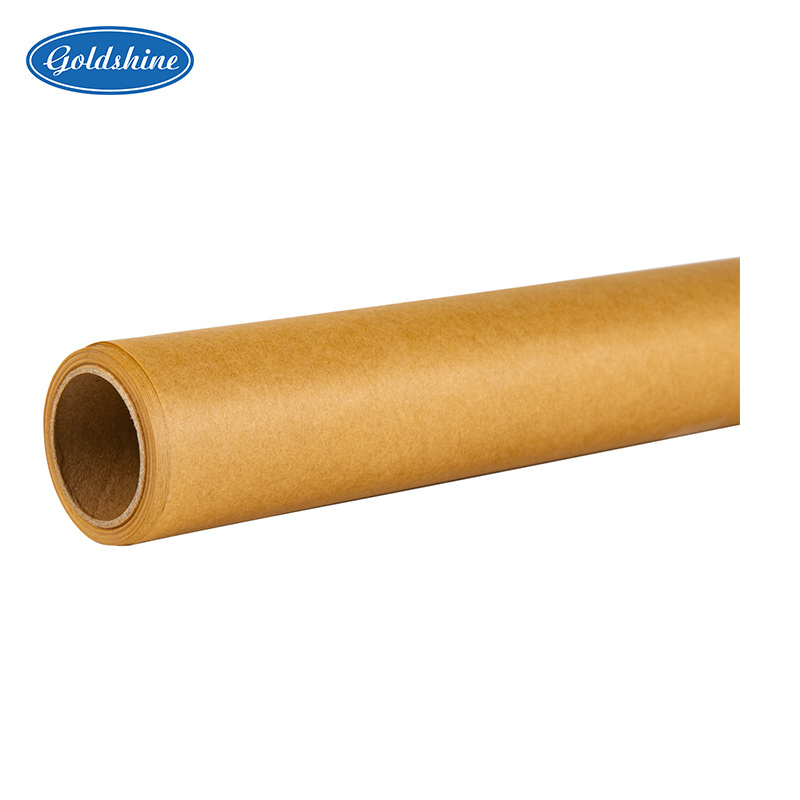 5m 10m 25m brown Cooking paper Silicone parchment baking paper wholesale