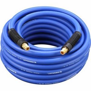 High Pressure Flexible Air Compressor Hose Pneumatic Pipe Hose PVC Hose With Blue Color And Connectors Fittings